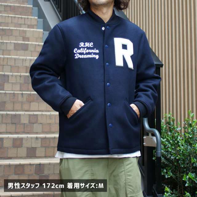 【RHC日本上陸10周年記念】 新品 ロンハーマン RHC Ron Herman x スタンダードカリフォルニア STANDARD  CALIFORNIA Varsity Jacket バー｜au PAY マーケット